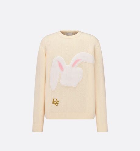 dior bunny sweater